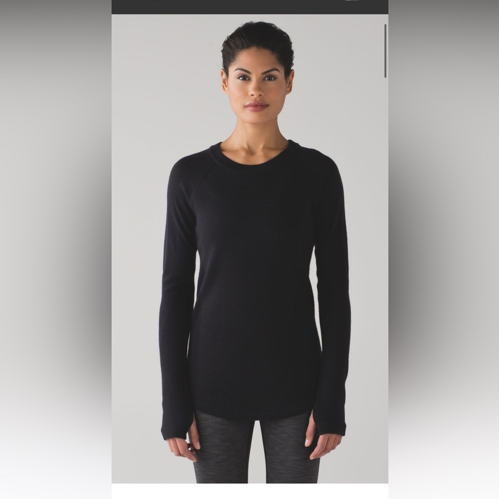 Lululemon Sit In Lotus Sweater
Black